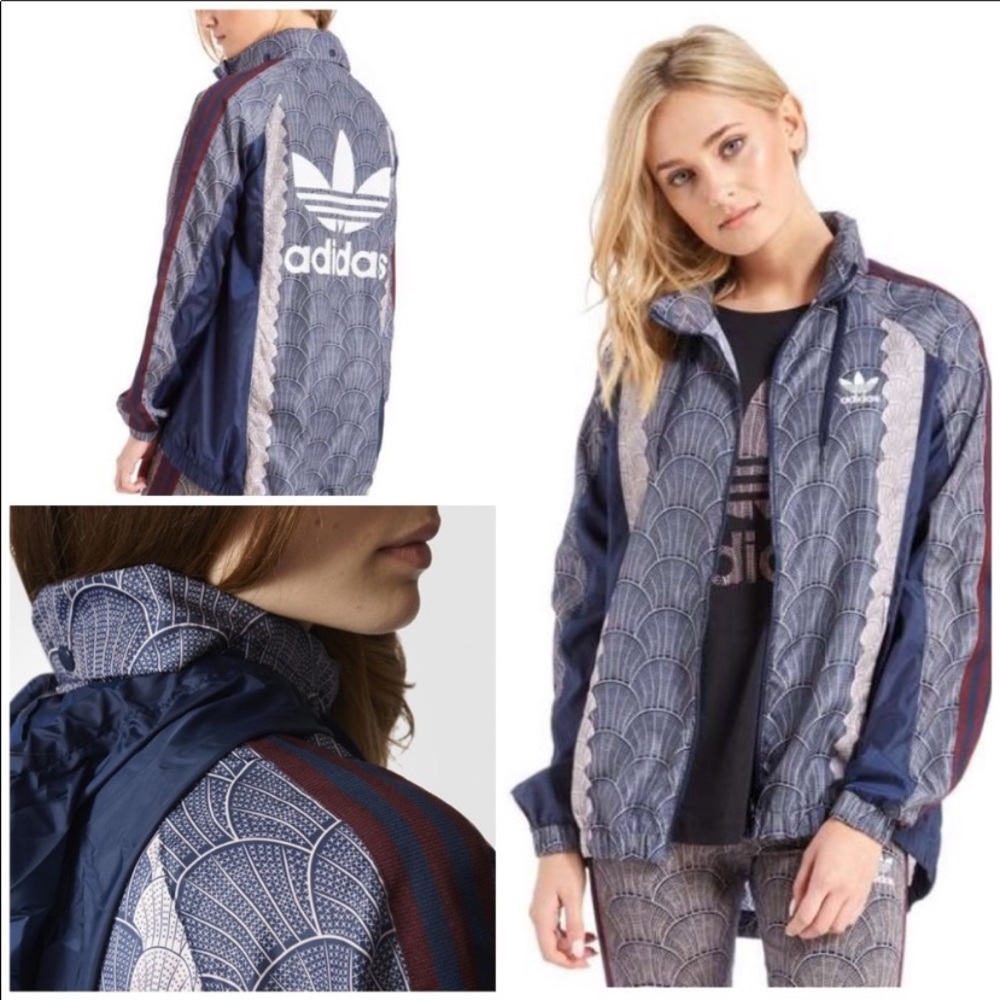 Adidas Originals “Shell Tile” Windbreaker Jacket